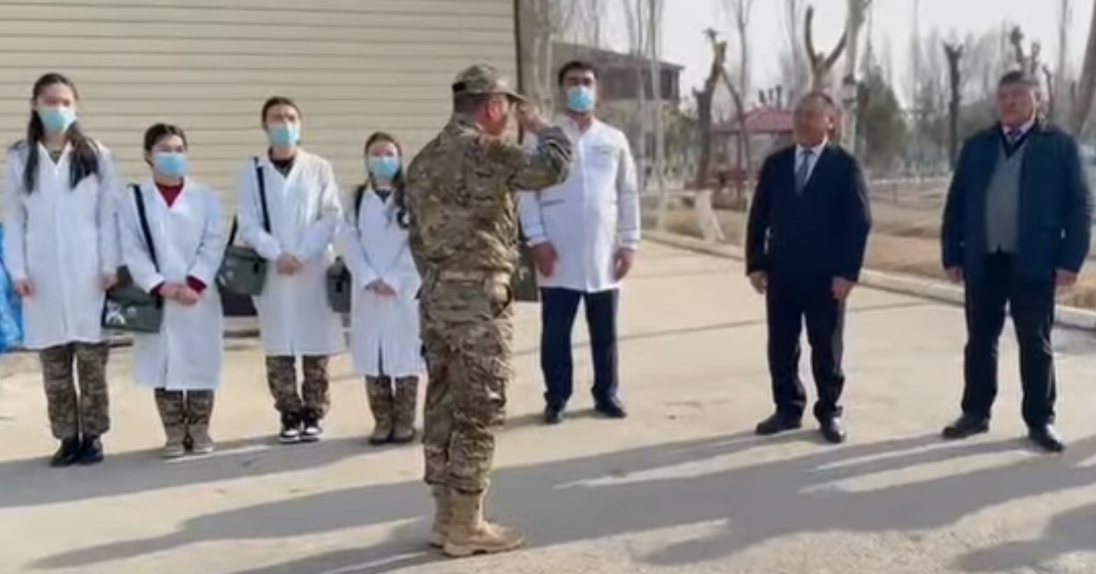 Ө.Жәнібеков атындағы №4 лицей-интернатында 06.03.2025 ж күні 1-Наурыз Дүниежүзілік Азаматтық қорғаныс күніне орай мектепте Сейсмикалық оқу -жаттығуы өткізілді.